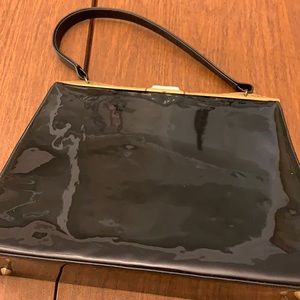 Vintage patent leather purse